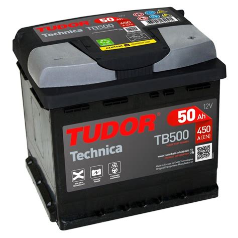 Tudor TB500 battery 12V 50Ah .